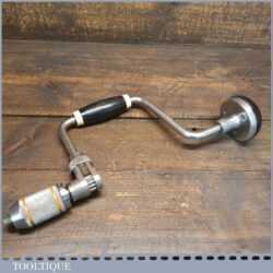 Vintage Stanley No: 73 Mark 4 Carpenter’s Ratchet Brace 10” Swing - Good Condition