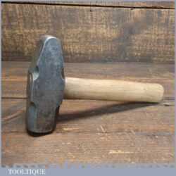 Vintage Shipwrights Maul With Short Wooden Hhandle - Good Condition
