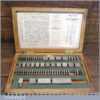 Vintage Boxed Set Precise Engineering Co Imperial Slip Gauges - Good Condition