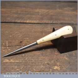 Rare Antique Basket Makers Sailmakers Tapered Perfect Pattern Awl - Good Condition