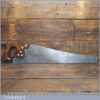 Vintage 1930’s Spear & Jackson 24” Rip Saw 6 TPI - Sharpened Ready To Use