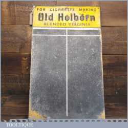 Vintage Advertising Sign Old Holborn Tobacco Darts Scoreboard - Decorative