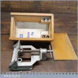 Vintage Woden X190 Dowelling Jig In Original Wooden Box - Good Condition