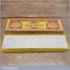 Vintage Boxed Salmen Master Semi Fine Oil Stone - Lapped Flat