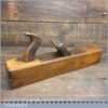 Vintage W. Marples Carpenter’s 17” Beechwood Jack Plane - Lapped Flat