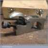 Vintage Boxed Record No: 077A Bull Nose Or Chisel Plane - Fully Refurbished