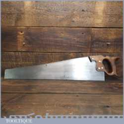 Vintage 24” Rip Saw 6 Tpi - Fully Refurbished Sharpened Ready For Use