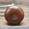 Vintage USA Carpenter’s Ratchet Brace Hardwood Handles 10” Swing - Good Condition