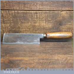 Vintage Small Firewood Kindling Chopper Beechwood Handle - Good Condition