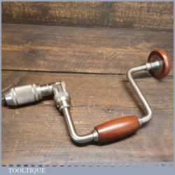 Vintage Stanley No: 78 Carpenter’s Ratchet Brace 10” Swing - Good Condition