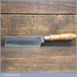 Vintage Small Firewood Kindling Chopper Beechwood Handle - Good Condition