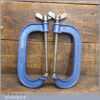 Vintage Pair Of Record 6” Woodworking G Clamps - Good Condition
