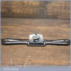 Vintage Stanley England No: 63 Curved Sole Metal Spokeshave - Fully Refurbished