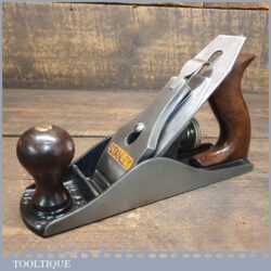 Vintage Pre-War Stanley USA No: 4 Smoothing Plane Original Iron - Fully Refurbished