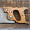 Vintage English 20” Cross Cut Panel Handsaw 10 TPI - Refurbished Sharpened