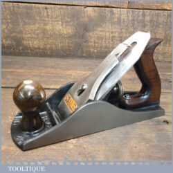 Vintage Stanley England No: 4 ½ Wide Bodied Smoothing Plane - Fully Refurbished