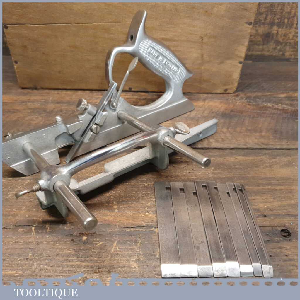 Vintage Pemuvar P44 Plough Plane Complete Fully Refurbished Ready To Use Tooltique