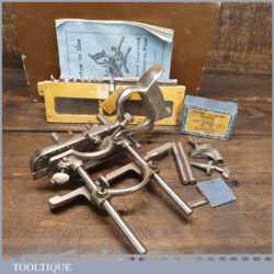 Vintage Boxed Record No: 050 Combination Plough Plane Complete - Fully Refurbished