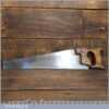 Vintage English 18” Cross Cut Panel Handsaw 7 Tpi - Refurbished Sharpened