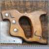 Vintage English 18” Cross Cut Panel Handsaw 7 Tpi - Refurbished Sharpened