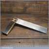 Vintage Carpenters Rosewood Brass 12” Try Square - Good Condition