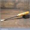 Vintage Henry Taylor 7/16” No 27 Woodcarving Spoon Gouge Chisel - Sharpened Honed