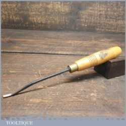 Vintage Henry Taylor 3/16” No 21 Woodcarving Spoon Gouge Chisel - Sharpened Honed