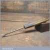 Vintage Herring Bros 5/32” Woodcarving Spoon Gouge Chisel - Sharpened Honed