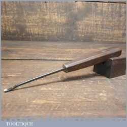 Vintage 3/16” Woodcarving Spoon Gouge Chisel - Sharpened Honed