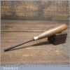 Vintage M&B 3/16” Straight Woodcarving V Parting Chisel - Sharpened Honed