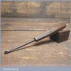 Vintage J B Addis & Sons 3/8” Woodcarving Bent Back Spoon Gouge Chisel