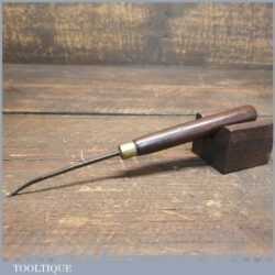 Vintage 3/32” Woodcarving Spoon Gouge Chisel - Sharpened Honed