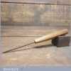 Vintage 1/8” Straight Woodcarving Gouge Chisel - Sharpened Honed