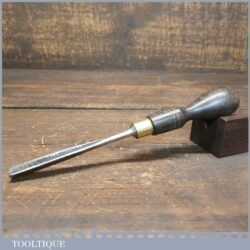 Vintage Marples 5/16” Straight Woodcarving V Parting Chisel - Sharpened Honed