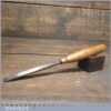 Vintage H Taylor 1/2” No 5 Straight Woodcarving Gouge Chisel - Sharpened Honed