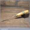Vintage Henry Taylor 1/16” Straight Woodcarving Veiner Gouge Chisel