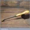 Vintage W Marples & Sons 5/16” Woodcarving Spoon Bit Chisel- Sharpened Honed