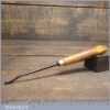 Vintage I Sorby 1/8” Woodcarving Spoon Gouge Chisel - Sharpened Honed