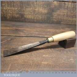 Vintage Acorn Brand 1 ¼” No: 94 Straight Woodcarving Gouge Chisel - Sharpened Honed