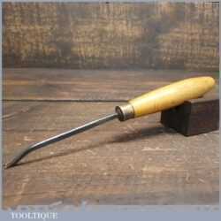 Vintage Floyd Tool Co Sheffield 1/8” Woodcarving Spoon Bit Chisel