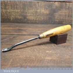 Vintage H Taylor 5/16” No 31 Woodcarving Spoon Gouge Chisel - Sharpened Honed
