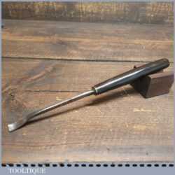 Vintage S.J. Addis 7/16” Woodcarving Spoon Gouge Chisel - Sharpened Honed