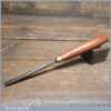Vintage J. B. Addis 5/16” No: 7 Straight Woodcarving Gouge Chisel - Sharpened Honed