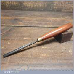 Vintage J. B. Addis 5/16” No: 7 Straight Woodcarving Gouge Chisel - Sharpened Honed