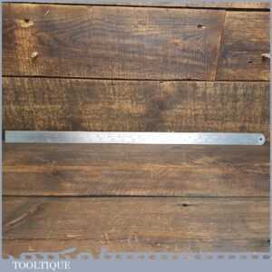 Vintage 24” J Rabone No: 142 Imperial Double Sided ½” To Foot Contraction Ruler Vintage 24” J Rabone No: 142 Imperial Double Sided ½” To Foot Contraction Ruler