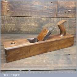 Vintage Highgate Tool Carpenter’s 17” Beechwood Jack Plane - Lapped Flat