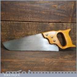 Vintage 12 ½” Floor Board Saw - Fully Refurbished Sharpened Rip