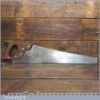 Vintage Spear & Jackson 24” Rip Saw 6 Tpi - Sharpened Refurbished