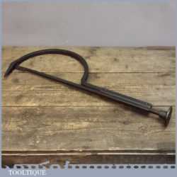 Antique Thatchers Needle - Attaching Reeds To Battens On Roof