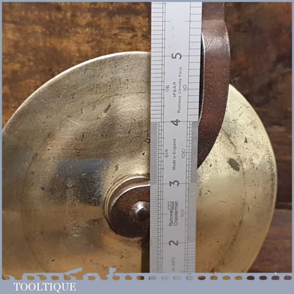 Vintage Hampson & Bettridge Brass Bookbinding Wheel – Good Condition ...